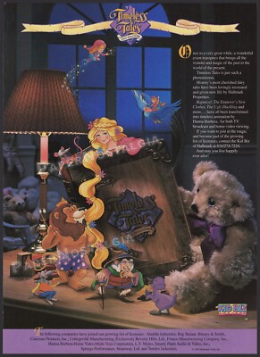 TIMELESS TALES from Hallmark - Original 1991 Trade AD / poster _