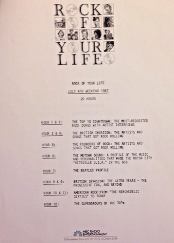 Radio Show: ROCK OF YOUR LIFE #3/13 BRITISH INVASION & STADIUM ROCK 3 LPS/2HRS - Picture 5 of 8