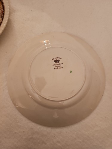 "Johnson Bros England Devonshire #118579 Piatti da cena 7 1/4""" - Foto 2 di 2