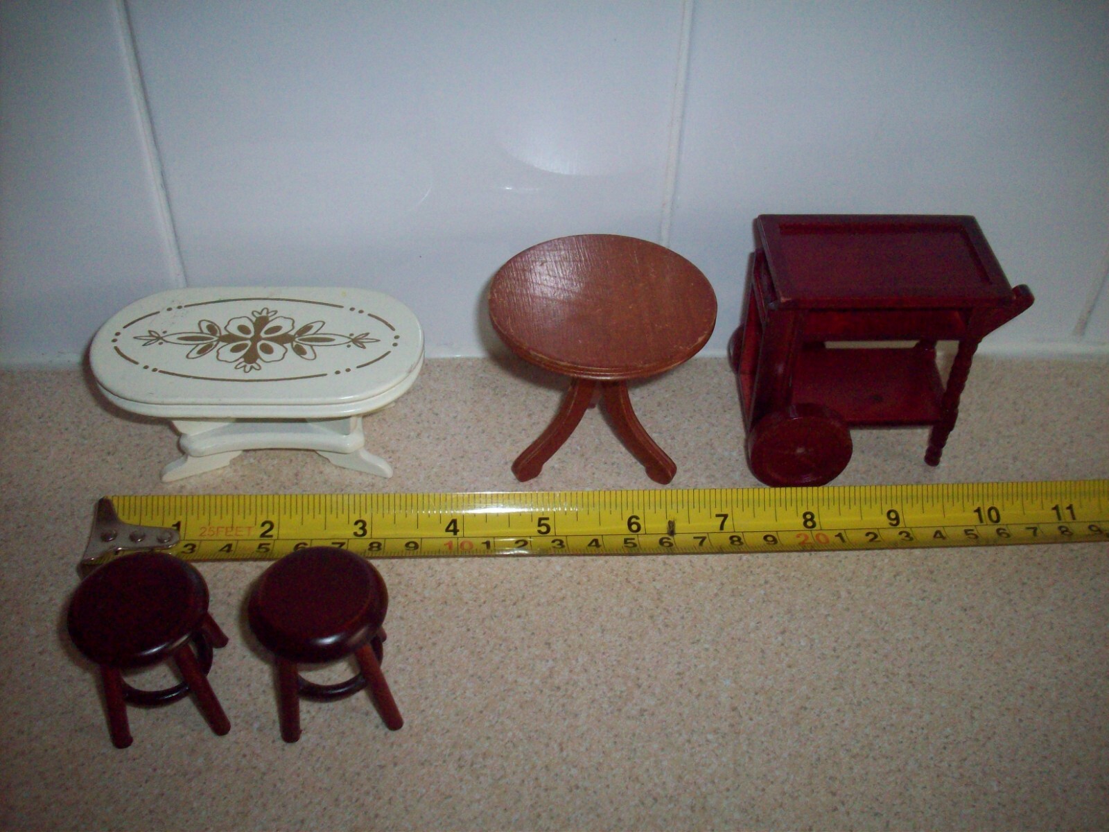 Vintage dolls house furniture bundle eBay