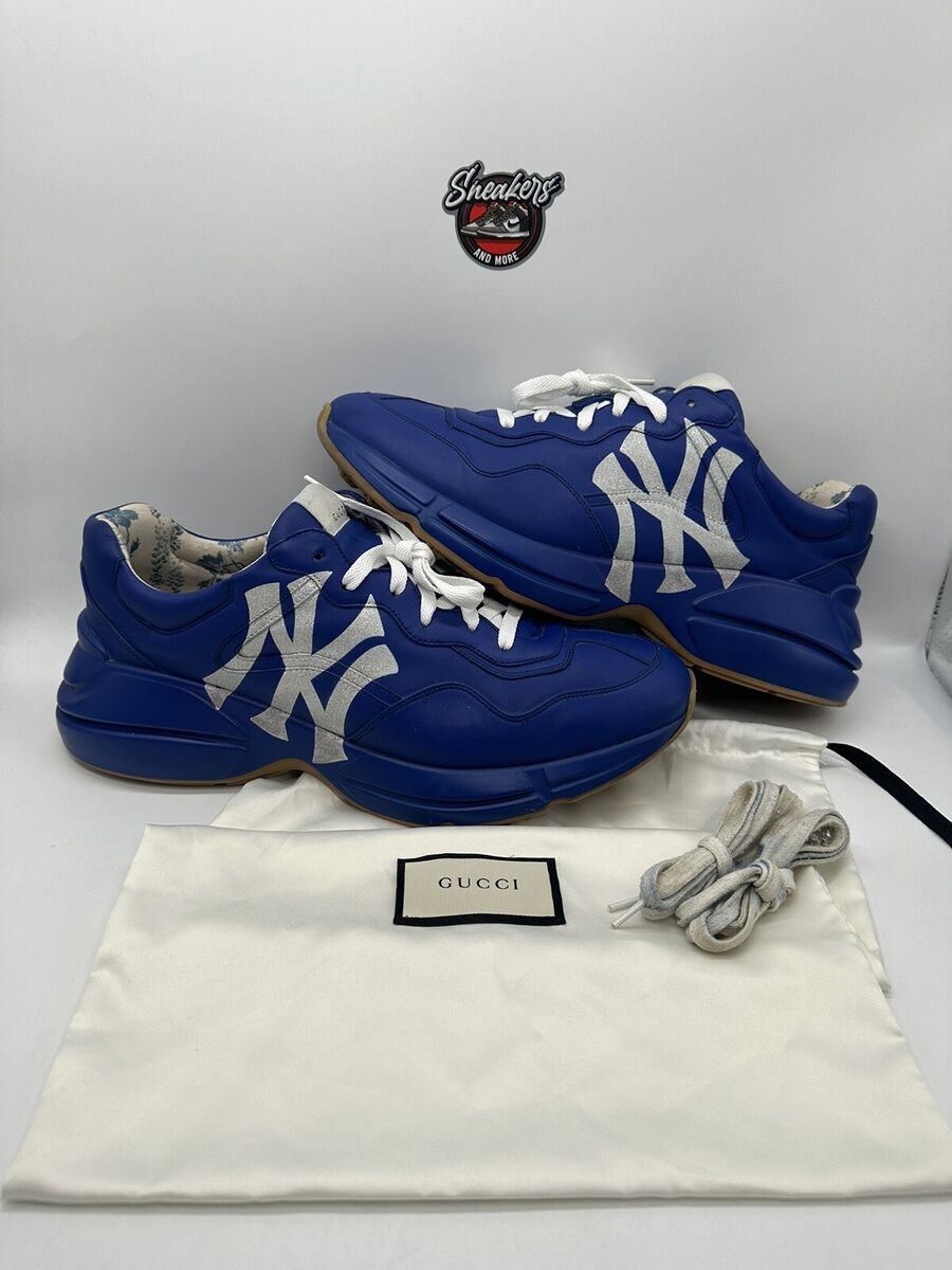 Gucci MLB Limited Edition Rhyton New York Yankees Blue Gucci MLB Limited Edition Rhyton New York Yankees Blue
