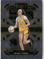 2023-24 Panini Select WNBA Dearica Hamby Los Angeles Sparks #77