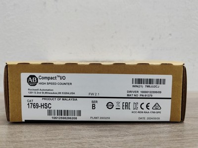 NEW Factory Sealed Allen Bradley 1769-HSC High Speed Counter PLC Module