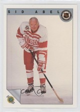 1991-92 Ultimate Original Six Sid Abel #66 HOF 0b3