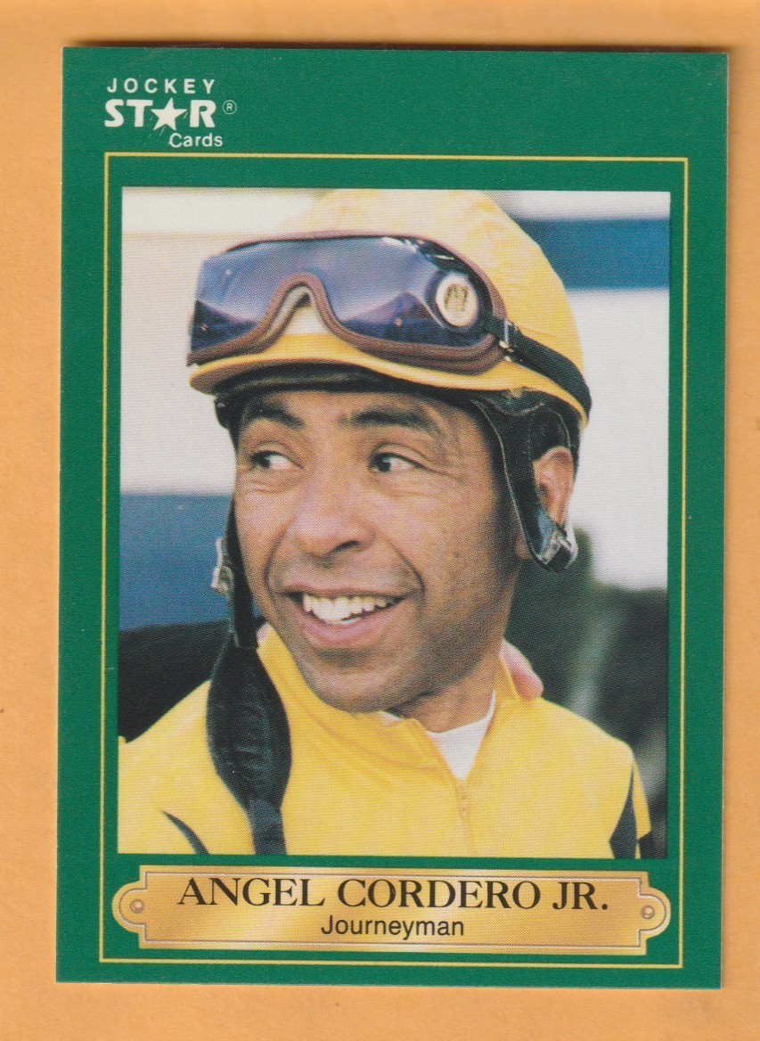 Angel Cordero 1991 Horse Star Jockey #64 Santurce Puerto Rico