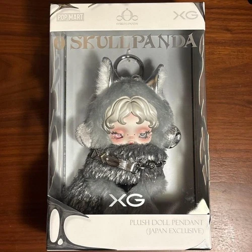 SKULLPANDA x XG Plush Doll Pendant Japan Exclusive SKULLPANDA POP UP SHOP ALPHAZ