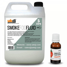 5L Smoke Fluid Scent Fog Coconut Mint Strawberry Tropical Vanilla Fragrance UKDJ
