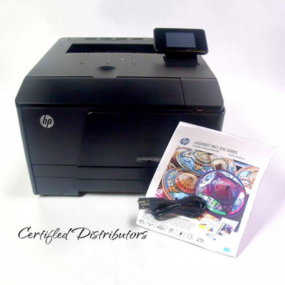 HP LaserJet Pro 200 Color M251NW Laser Printer w/ Full Toner (Low Page Ct 2,366)