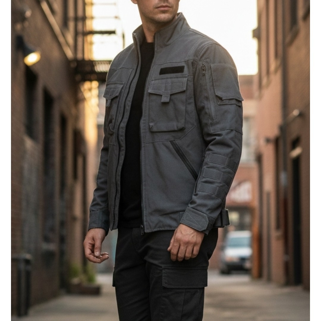 Chaqueta de bombardero táctica exclusiva Hero Within Star Trek SDCC talla pequeña RARA nueva sin etiquetas