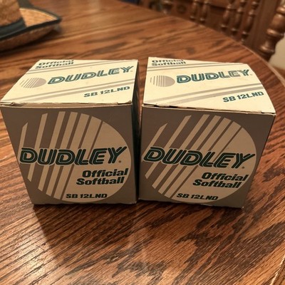 Dudley Fast Pitch SB 12LND FP Final Pitch Softball NOS Lot Of 2 Haiti New In Box