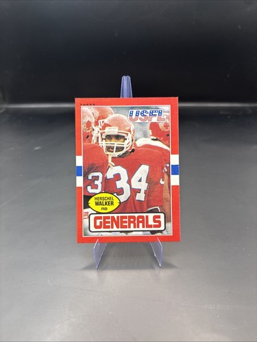 Herschel Walker #86 1985 Topps USFL card