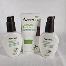 3 Aveeno Clear Complexion Salicylic Daily Moisturizer Acne Exp 3/25 & 5/25 