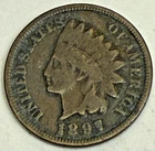 1897 Indian Head Cent