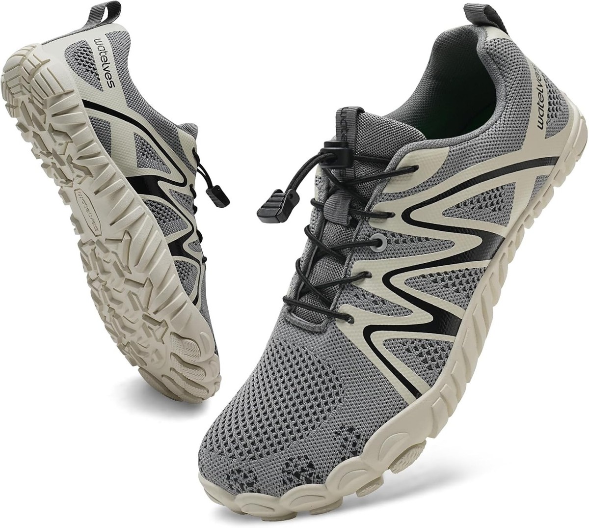 WateLves Barefoot Shoes Women Men Breathable Water Wide Toe Beach