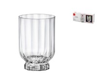 Bormioli Rocco Konfezione 3 Florian Dof GläSer Aus Glas Mit Transparentem Fuß