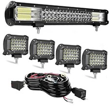 LED Light Bar Kits - 20 Inch LED Light Bar for Tuck 1x20in 288w light bar kit