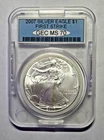 2007 Silver Eagle First Strike Dollar!