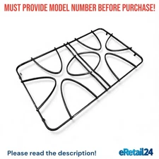 OEM GE Double Burner Grate WB31T10051 WB31X28386 WB31T10050 [black]