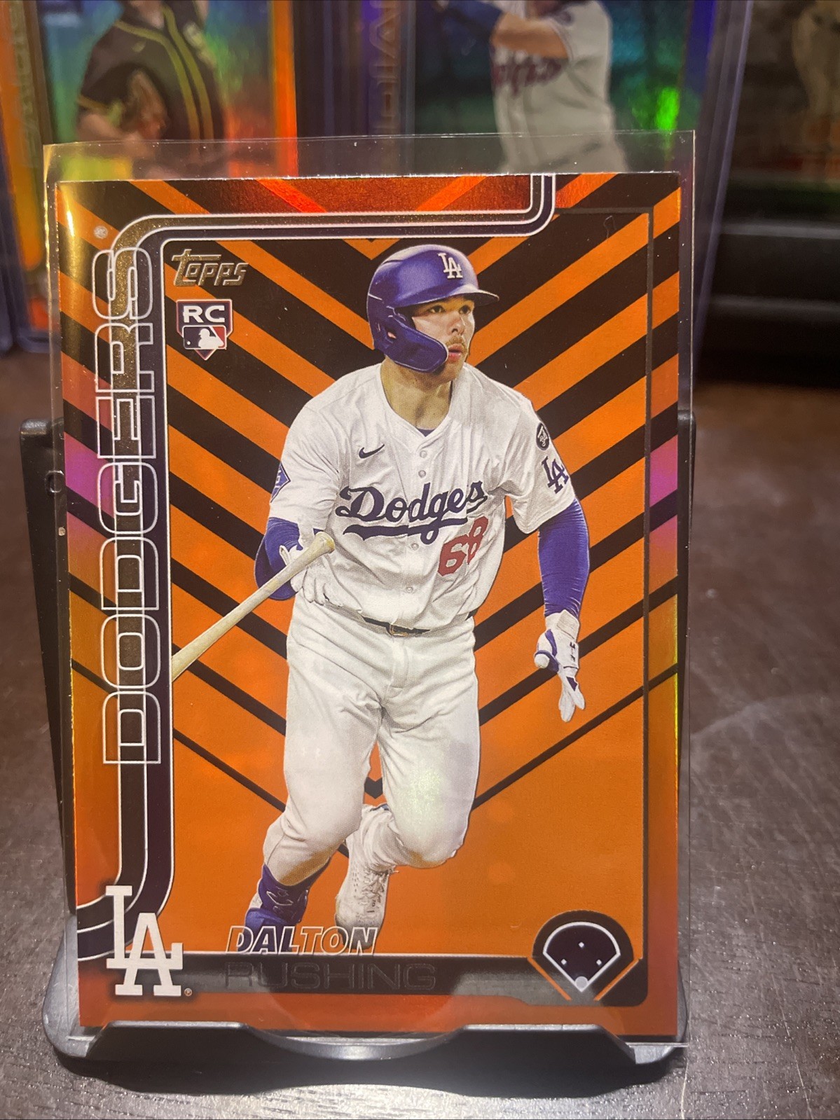 2025 Topps Update Series - Dalton Rushing #US38 Holiday (RC)