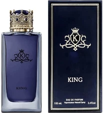 King Cologne For Men Natural Spray Perfume Classic Scent Eau De Toilette