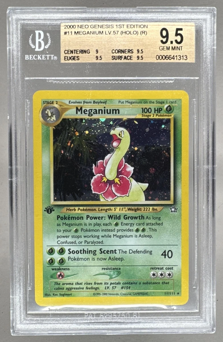 Pokémon TCG Beckett Grading Services (BGS) 9.5 Graded Holo Rare