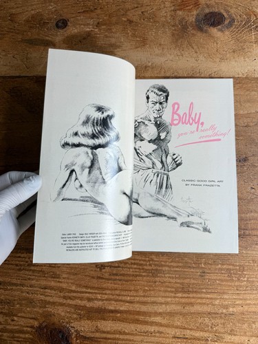 Eros Baby You re Really Something Frank Frazetta Comic Book 1990 Good Girl K - Picture 6 of 11