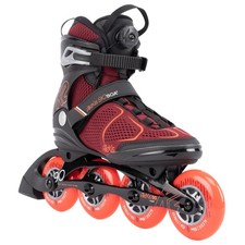 K2 Alexis 90 BOA Womens Inline Skates - Burgandy/Orange 7.5