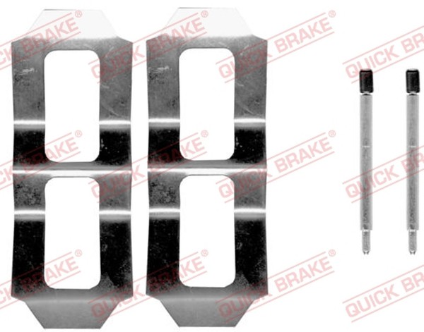 Quick Brake ZubehöRsatz Scheibenbremsbelag 109-0987 FüR T1 40 TN 291 LT Mercedes-image