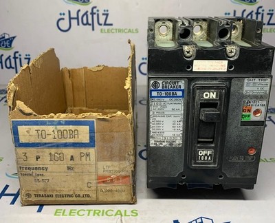 Terasaki Electric TO-100BA 100 A 3 POLE 50 KA Circuit Breaker FREE FAST SHIPPING