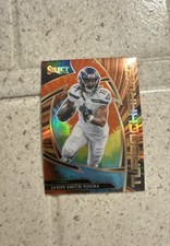 2025 Panini Select - Turbocharged Jaxon Smith-Njigba #16 Tie-Dye Prizm /25