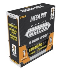 PRESALE - 2026 Panini PRIZM FIFA World Cup Soccer Mega Box (ships 8/26-8/28)