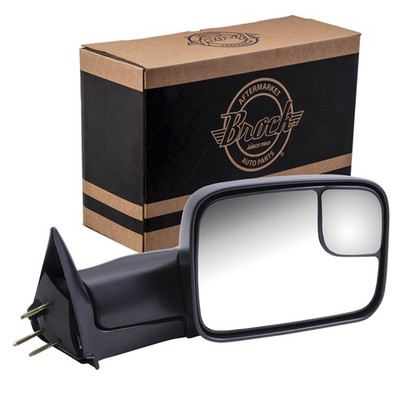 Manual Mirror For 1994-2001 Ram 1500 7X10 Flip-Up Original Arm Design 94-02 Dg