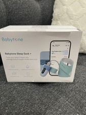 Babytone Baby Sleep Sock Monitor, Tracking Heart Rate Movement, Open Box NOB