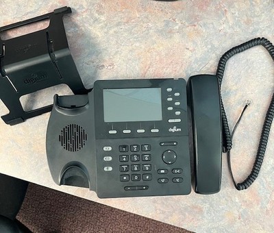Digium D65 SIP Business Phone HD Voice 6 Line Gigabit 1TELD065LF