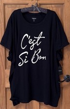 TORRID TEE SHIRT COTTON SHORT SLEEVE TOP BLOUSE T - SHIRT 6 6X 6XL 30 NEW