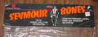 Vintage Halloween American Greetings Jointed Die Cut 55” Skeleton Seymour Bones — photo 3