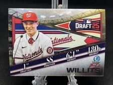 2025 Bowman Draft-Chrome Draft Night Eli Willits Washington Nationals #BDN-1