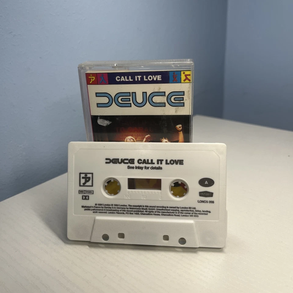 Deuce, Call It Love - Euro House Cassette Tape single (London Records, 1994) - Image 2 of 3