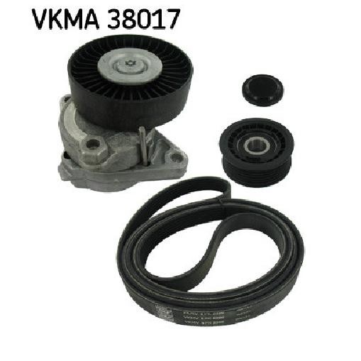 Keilrippenriemensatz FüR Mercedes M-Klasse W163 98 Bis 05 SKF M112941 Teil-image