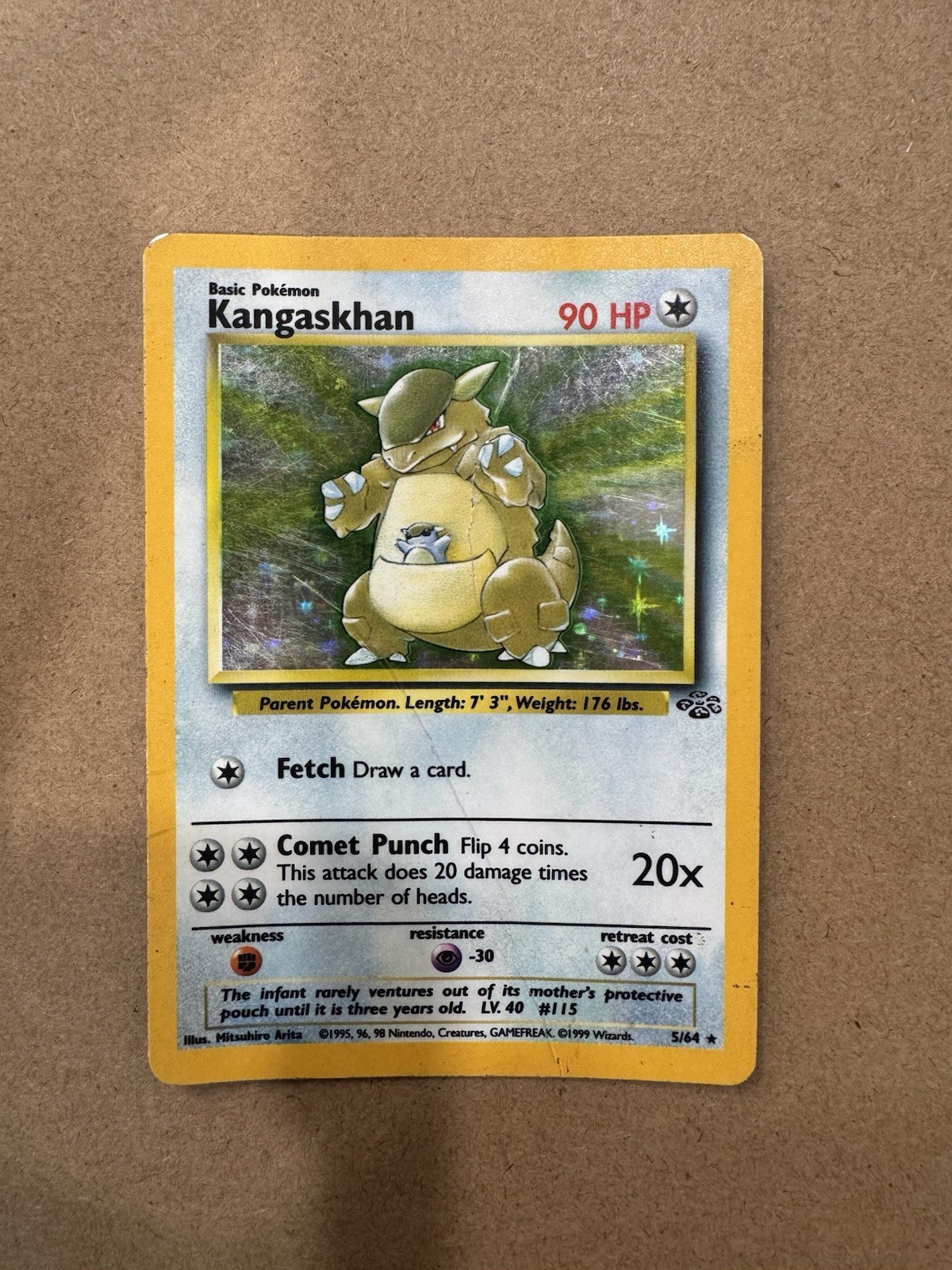 Kangaskhan 05/64 Jungle Holo