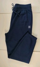 HURLEY-NWT-Men  s Obsidian Blue Icon Boxed Fleece Drawstring Joggers-Size XL