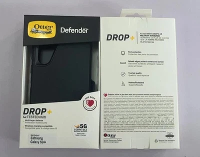 Otterbox Defender Series Case With Belt Clip For Samsung Galaxy S24+ Plus Black
