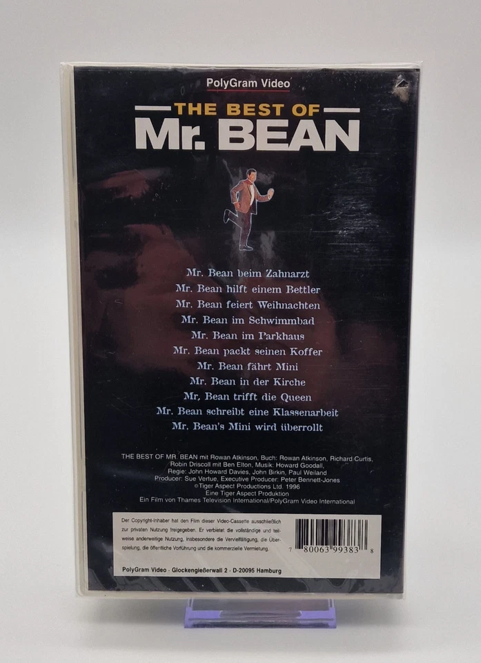 VHS Kassette - The Best of Mr. Bean - mit Rowan Atkinson - Videokassette - NEU - Bild 4 von 4