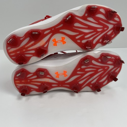 Under Armour Baseball Stollen Herren US 8,5 Yard niedrig Metall rot Stil 3025592-600 - Bild 5 von 11