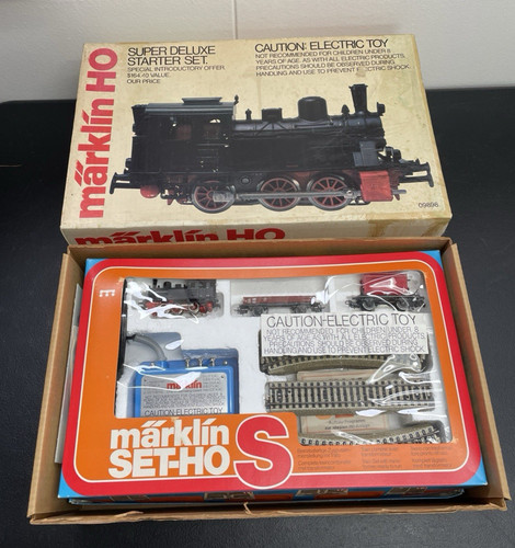 Märklin HO Super Deluxe Starterset #09898 mit Karton | Zustand: Used