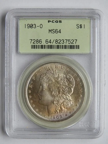 1903-O MORGAN SILVER DOLLAR PCGS MS 64