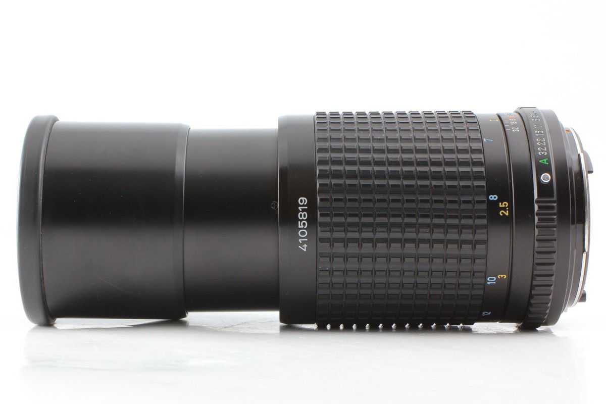 Exc+5] SMC Pentax A 645 200mm f/4 Lens + 2x Converter For 645 N