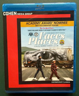 Faces Places (Blu-ray) 2017 French documentary, Oscar nom, like new, Ohio seller