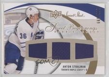 2007 Upper Deck Sweet Shot Beginnings Rookie Jersey 266/599 Anton Stralman 13h2