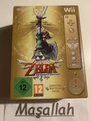 The Legend of Zelda Skyward Sword Limited Edition Verpackung   Top Zustand  